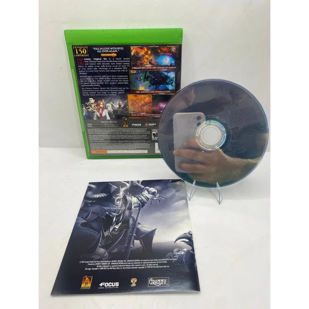 Divinity Original Sin Enhanced Edition Microsoft Xbox One 2015 Complete CIB